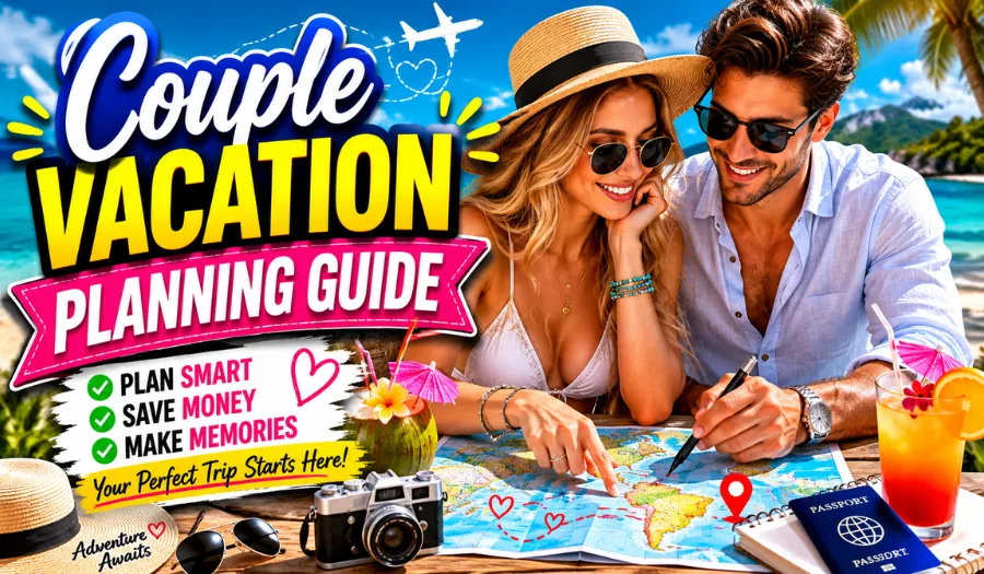 Couple Vacation Planning Guide for a Stress-Free Trip